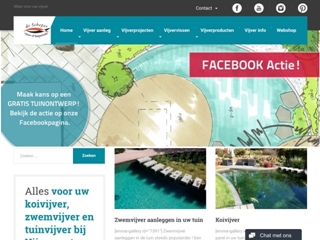DE SCHEPER VIJVERAANLEG EN VIJVERBENODIGHEDEN