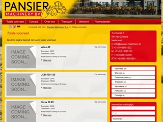 PANSIER SHOVELS HOLLAND BV