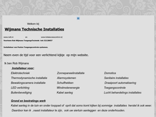 WIJMANS TECHNISCHE INSTALLATIES