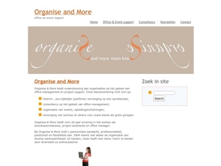 ORGANISE & MORE