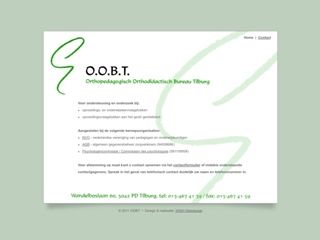 OOBT ORTHOPEDAGOGISCH ORTHODIDACTISCH BUREAU TILBURG