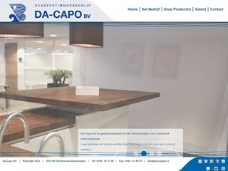 DA CAPO SCHEEPSTIMMERBEDRIJF BV