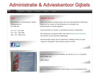 AAG ADMINISTRATIE- EN ADVIESKANTOOR GIJBELS