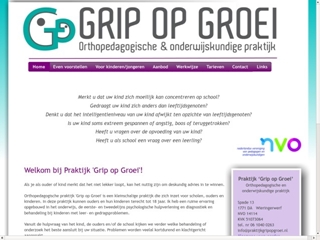 GRIP OP GROEI ORTHOPEDAGOGISCHE EN ODERWIJSKUNDIGE PRAKTIJK