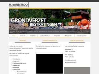 BONESTROO LOON- EN VERHUURBEDRIJF H