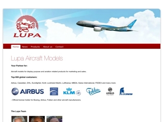 LUPA AIRCRAFT MODELS BV