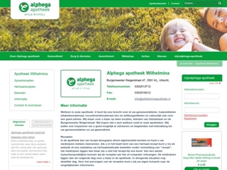 ALPHEGA APOTHEEK WILHELMINA