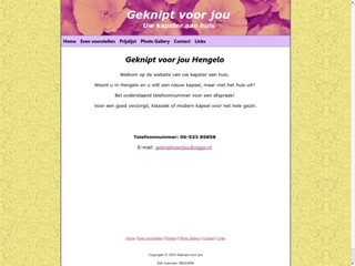 GEKNIPT VOOR JOU