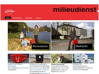 AFVALCONTAINERS MILIEUDIENST