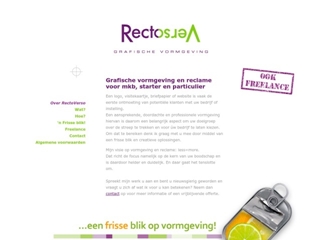 RECTOVERSO GRAFISCHE VORMGEVING