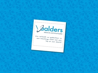 AALDERS TEKST EN COMMUNICATIE