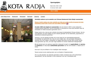 CHINEES-INDISCH RESTAURANT KOTA RADJA