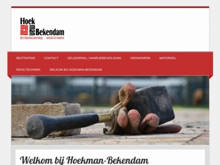 HOEKMAN BEKENDAM BESTRATINGSBEDRIJF & RIOOLTECHNIEK