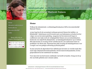 ADMINISTRATIE- EN BELASTINGADVIESKANTOOR EIFF