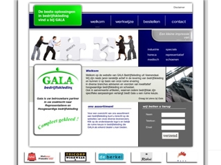 GALA-BEDRIJFSKLEDING COMPLEET GEKLEED
