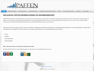 PAFFEN BEWINDVOERING EN INKOMENSBEHEER