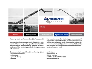 AANNEMERSBEDRIJF VERSTAPPEN JAC BV