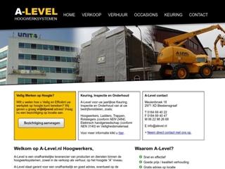 A-LEVEL HOOGWERKSYSTEMEN BV