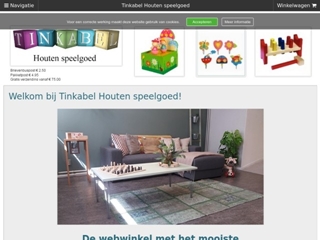 TINKABEL HOUTEN SPEELGOED