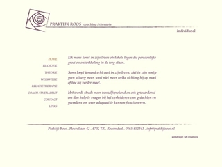 PRAKTIJK ROOS VOOR PERSOONLIJKE BEGELEIDING