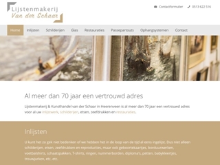 SCHAAR LIJSTENMAKERIJ EN KUNSTHANDEL R A VAN DER