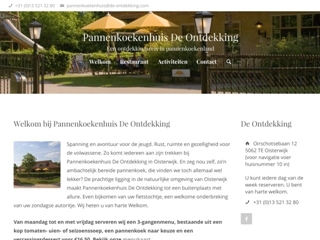 ONTDEKKING PANNENKOEKENHUIS DE