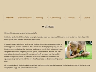 GASTOUDEROPVANG HET KLEINE GIRAFJE