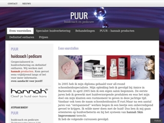 SALON PUUR-HUIDVERBETEREND