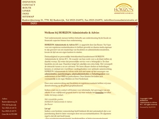 HORIZON ADMINISTRATIE & ADVIES BV