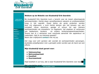 GEERDINK KLUSBEDRIJF ERIK