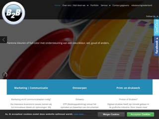 B2B COMMUNICATIE, ONTWERP EN PRINTING