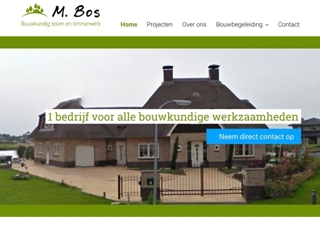 BOUWKUNDIG TEKEN EN TIMMERWERK M BOS