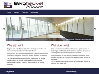 BERGHEUVEL AFBOUW COMBINATIE BV
