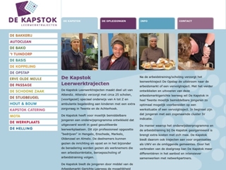 KAPSTOK LEERWERKPROJECTEN DE