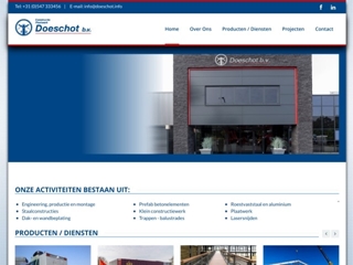 DOESCHOT BV CONSTRUCTIE EN PLAATWERK