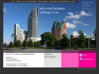 BOSSCHER & KLEIN BUREAU VOOR DESTINATIE MARKETING