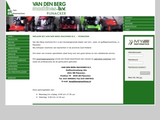 BERG BV MACHINES VAN DEN