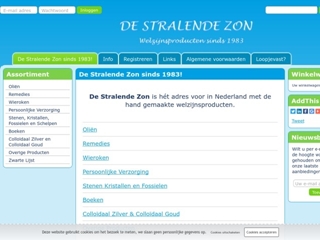 STRALENDE ZON WEBWINKEL IN NEW AGE ARTIKELEN DE