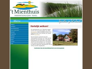 MIENTHUIS VERHUUR 'T