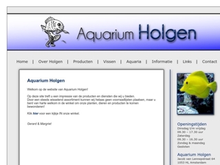 HOLGEN AQUARIUM ZEE- EN ZOETWATER