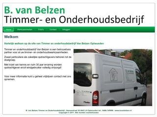 BELZEN TIMMER- EN DAKRENOVATIEBEDRIJF VAN