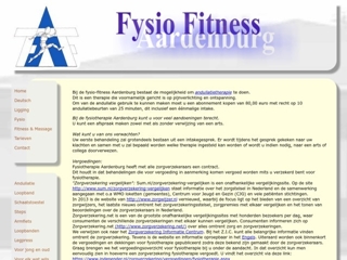 FYSIOTHERAPIE - FYSIOFITNESS AARDENBURG