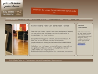 PETER VAN DER LINDEN PARKET VLOEREN