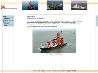 BOS MARITIME CONSULTANTS BV