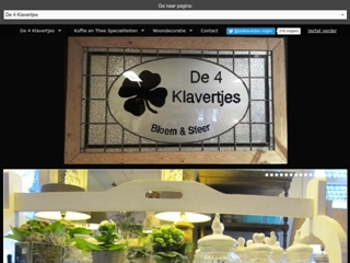 4 KLAVERTJES BLOEM EN SFEER DE