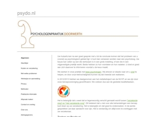 PSYCHOLOGENPRAKTIJK DOORWERTH