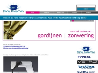 HANS KOOPMAN BEDRIJFSNAAIMACHINES
