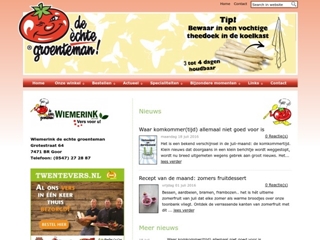 WIEMERINK DE ECHTE GROENTEMAN