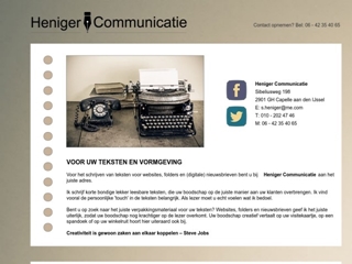 HENIGER COMMUNICATIE