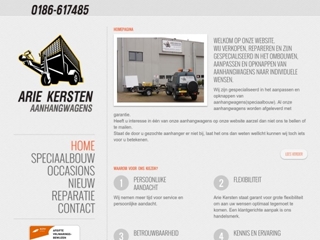 ARIE KERSTEN AANHANGWAGENS